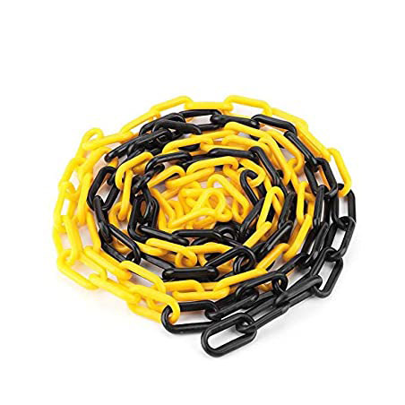 Buy Plastic Safety Chain - 6mm - Yellow/Black Online | Safety | Qetaat.com